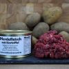 Pferdefleisch mit Kartoffeln