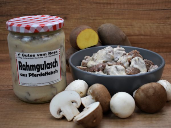 Gulasch aus Pferdefleisch