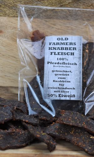 Knabberfleisch vom Pferd