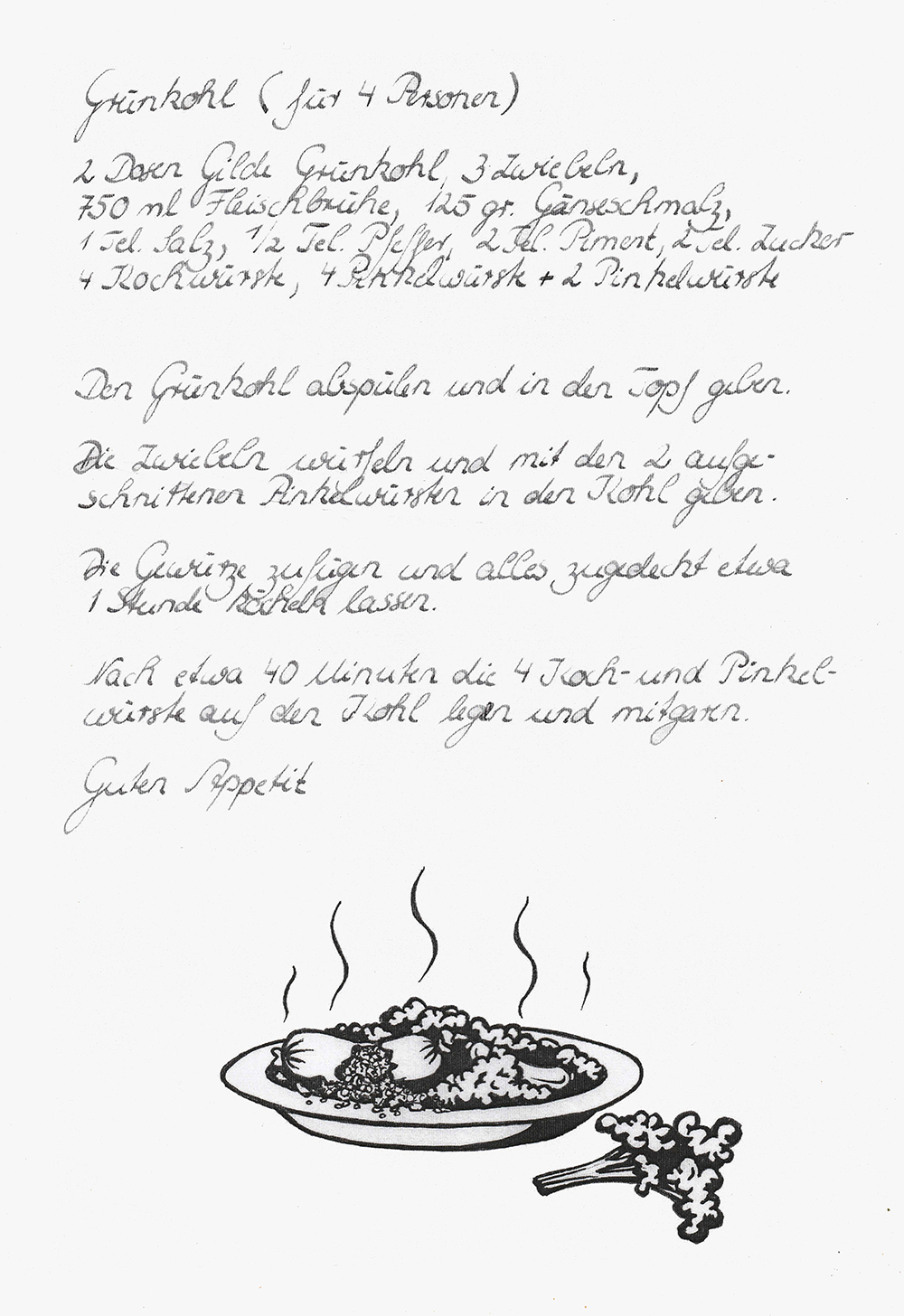 Produktbild Das Grünkohlrezept