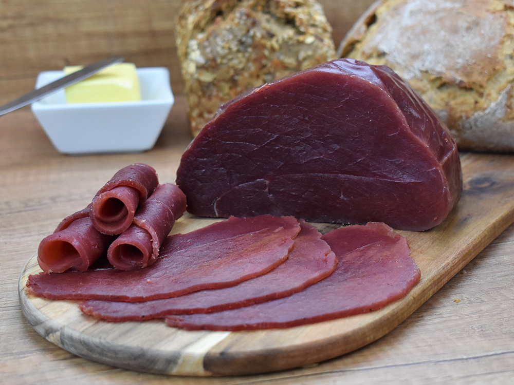 Rossfleischversand - Rossano Pferdeschinken in Scheiben Produktbild Pferdeschinken in Scheiben